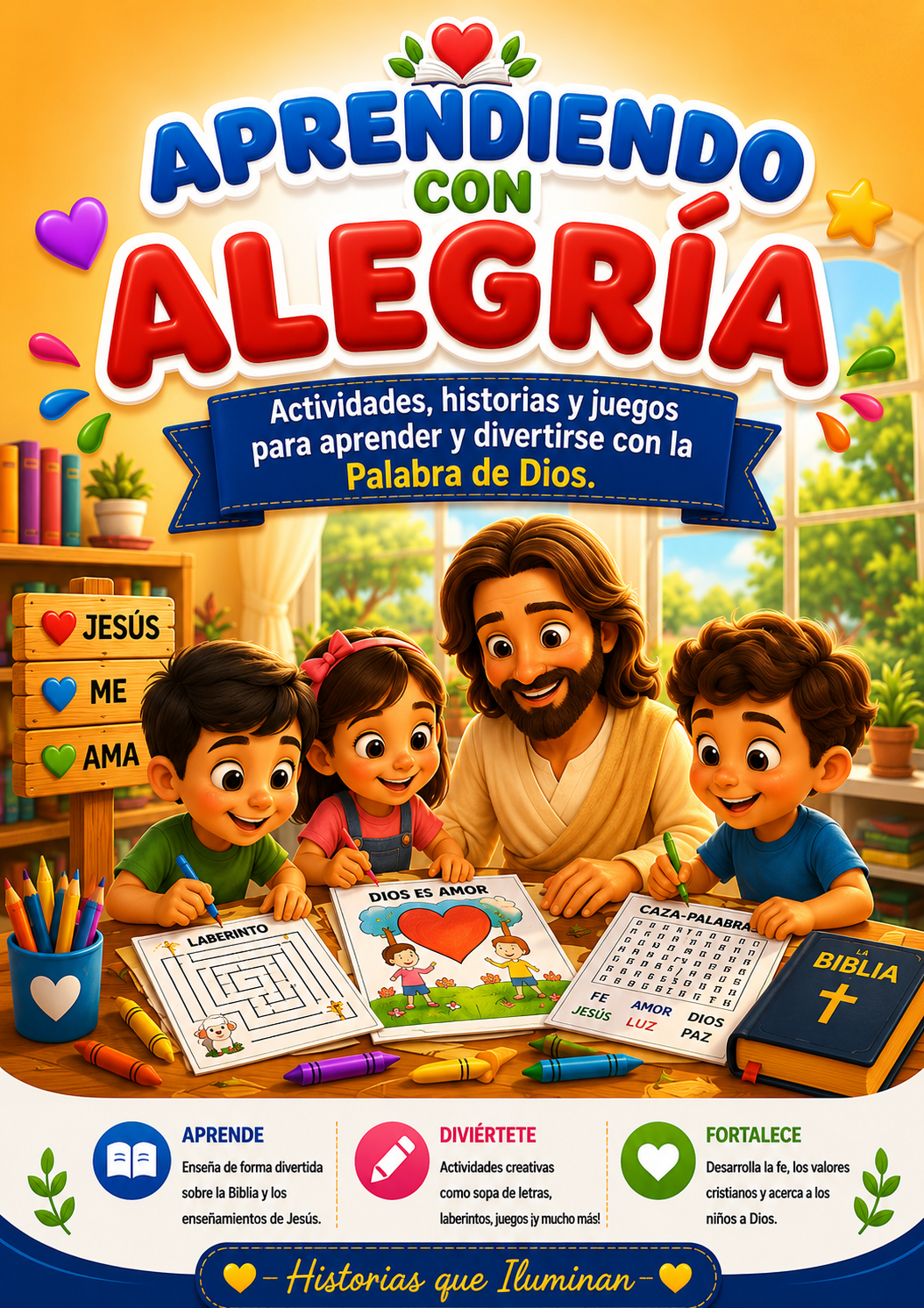 capa aprendendo com alegria